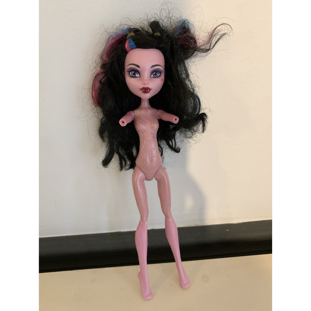 Monster High Dracubecca Freaky Fusion  Nude Doll No Arms
